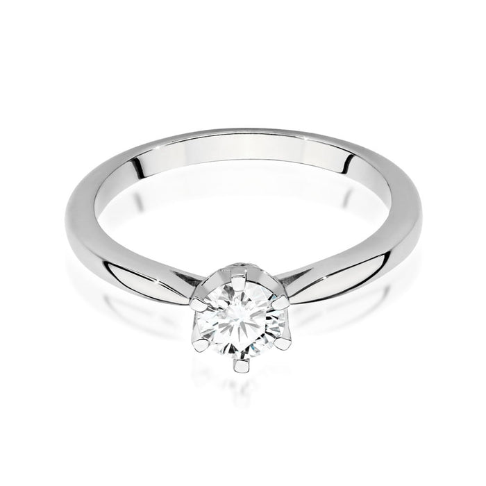 Inel Aur 14K cu Diamante de Laborator 0.46 ct