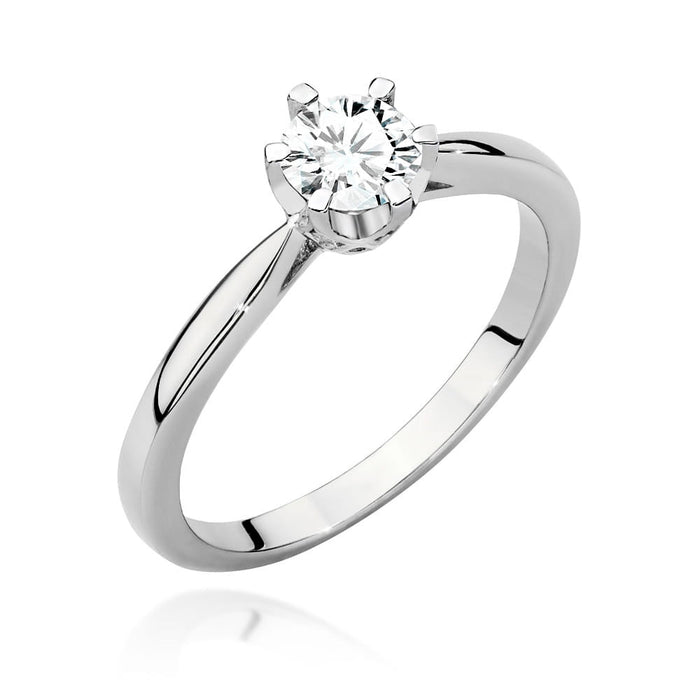 Inel Aur 14K cu Diamante de Laborator 0.56 ct