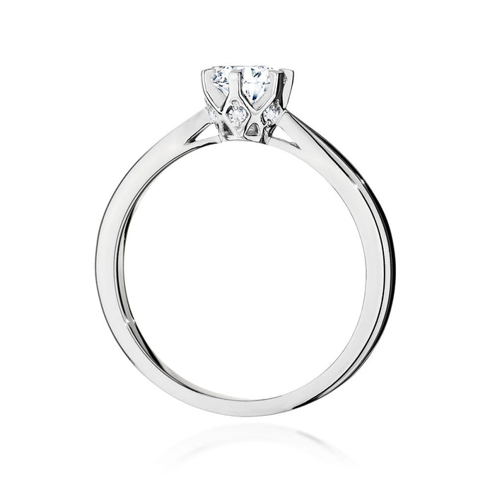 Inel Aur 14K cu Diamante de Laborator 0.56 ct