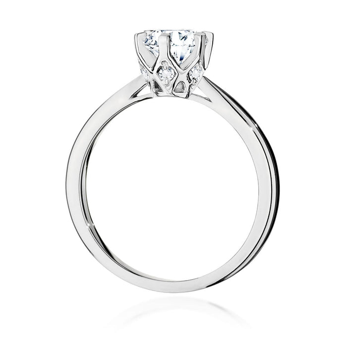 Inel Aur 14K cu Diamante de Laborator 1.06 ct