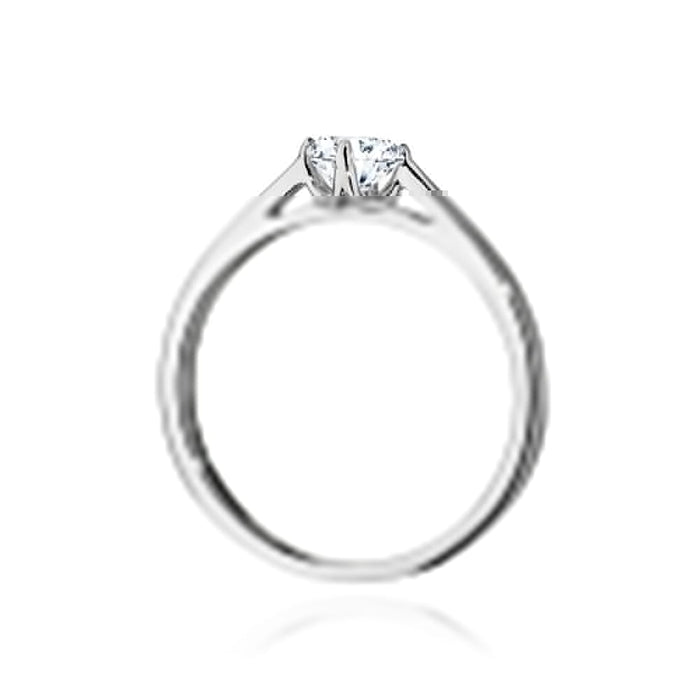 Inel Aur 14K cu Diamante de Laborator 0.40 ct