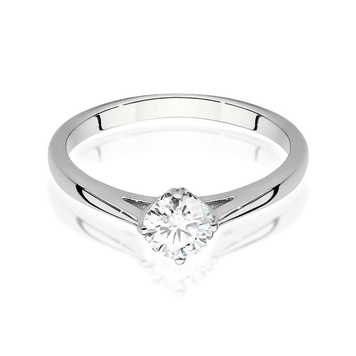 Inel Aur 14K cu Diamante de Laborator 0.50 ct