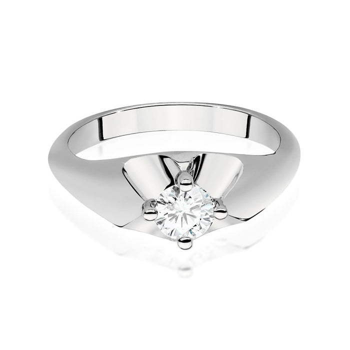 Inel Aur 14K cu Diamante de Laborator 0.40 ct