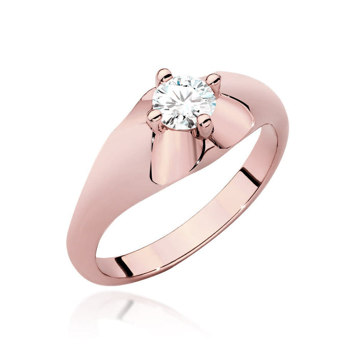 Inel Aur 14K cu Diamante de Laborator 0.40 ct