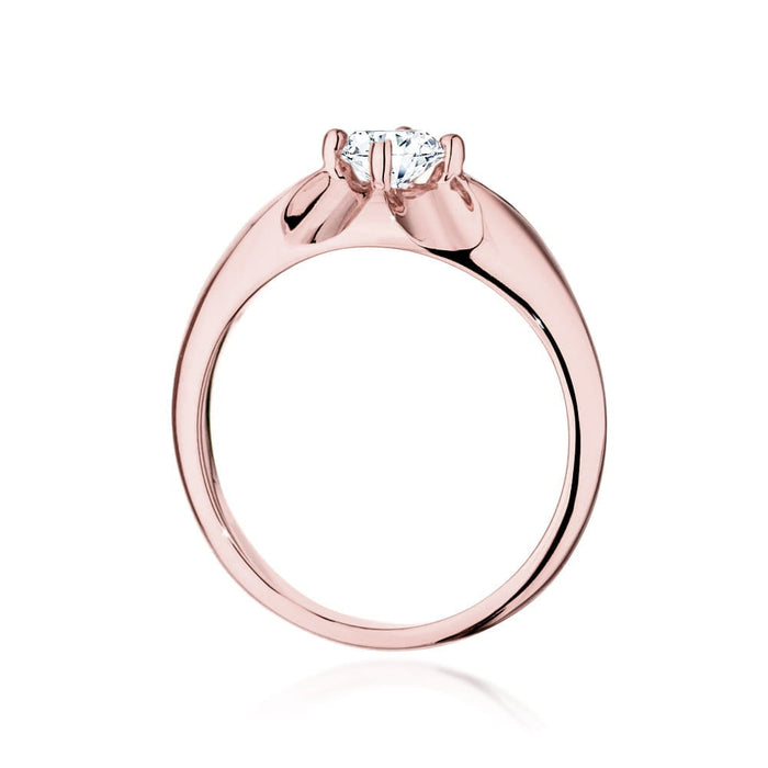 Inel Aur 14K cu Diamante de Laborator 0.40 ct