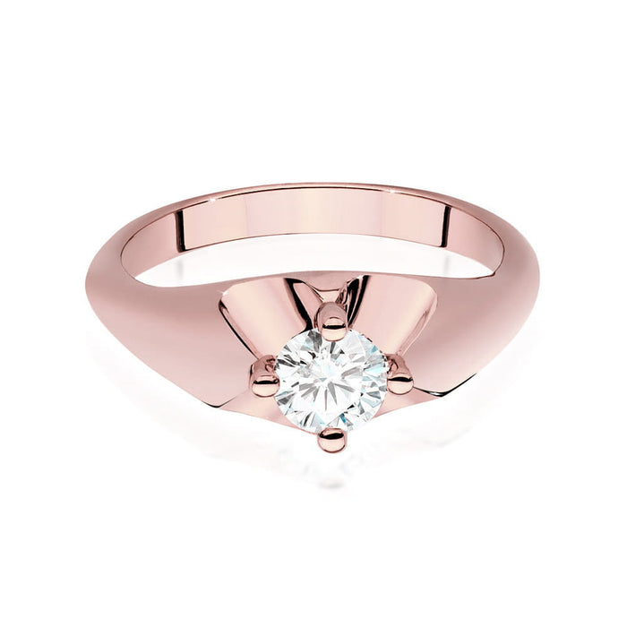 Inel Aur 14K cu Diamante de Laborator 0.50 ct