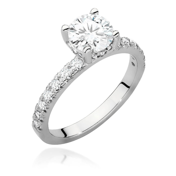 Inel Aur 14K cu Diamante de Laborator 1.26 ct
