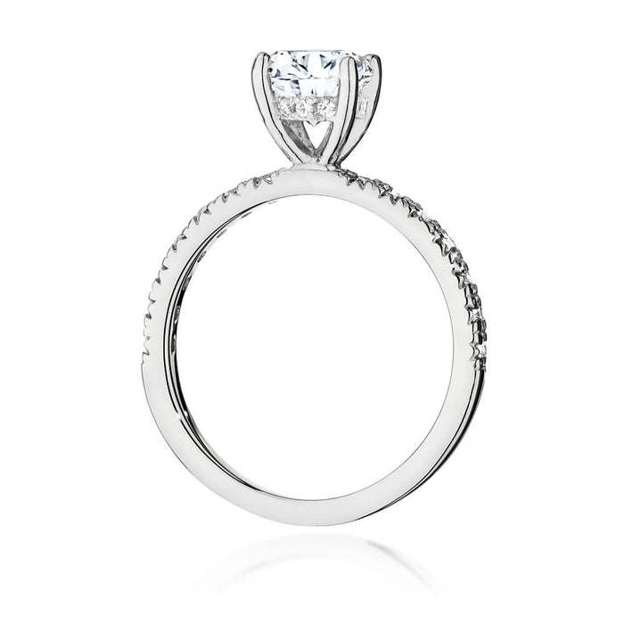 Inel Aur 14K cu Diamante de Laborator 1.26 ct