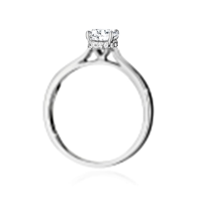 Inel Aur 14K cu Diamante de Laborator 0.76 ct