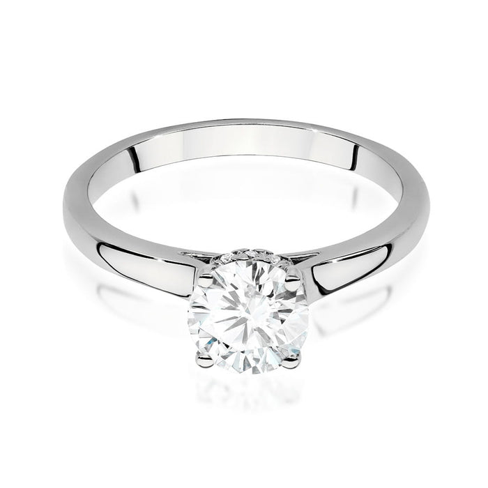 Inel Aur 14K cu Diamante de Laborator 1.06 ct