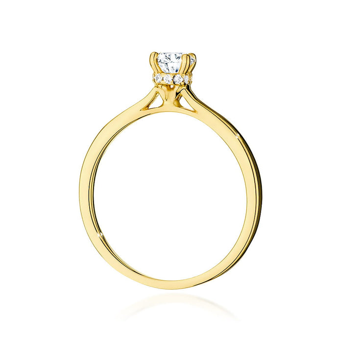 Inel Aur 14K W0547 Diamant 0.50ct