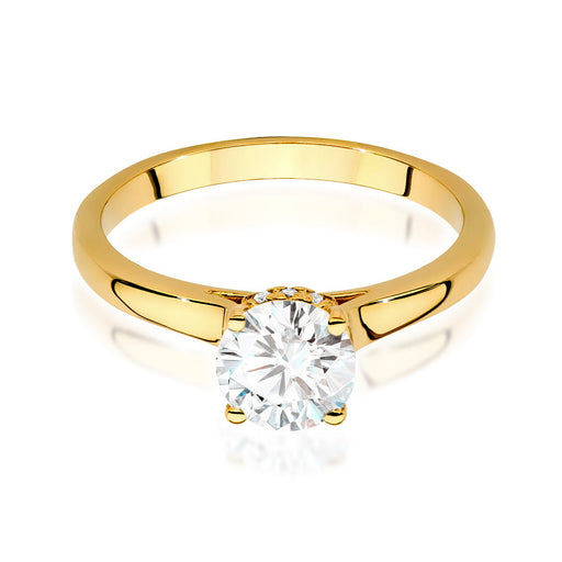 Inel Aur 14K cu Diamante de Laborator 1.06 ct