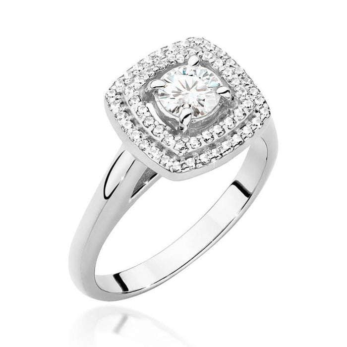 Inel Aur 14K W0548 Diamant 0.40ct