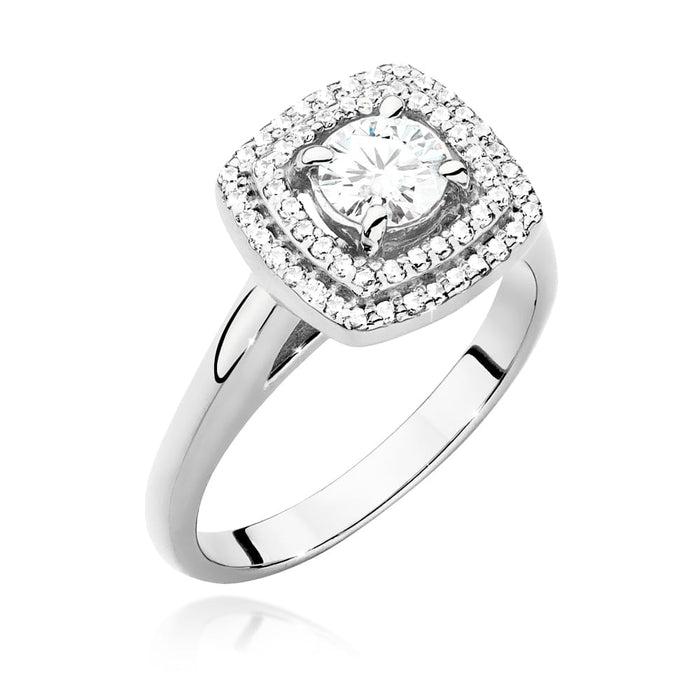 Inel Aur 14K cu Diamante de Laborator 0.78 ct