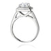 Inel Aur 14K cu Diamante de Laborator 1.28 ct