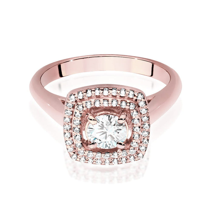 Inel Aur 14K W0548 Diamant 0.40ct