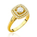 Inel Aur 14K W0548 Diamant 0.40ct