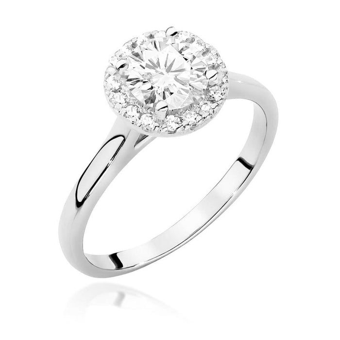 Inel Aur 14k cu Diamante de Laborator 0.84 ct