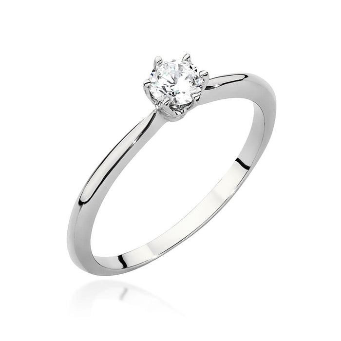 Inel Aur 14K W0553 Diamant 0.40ct