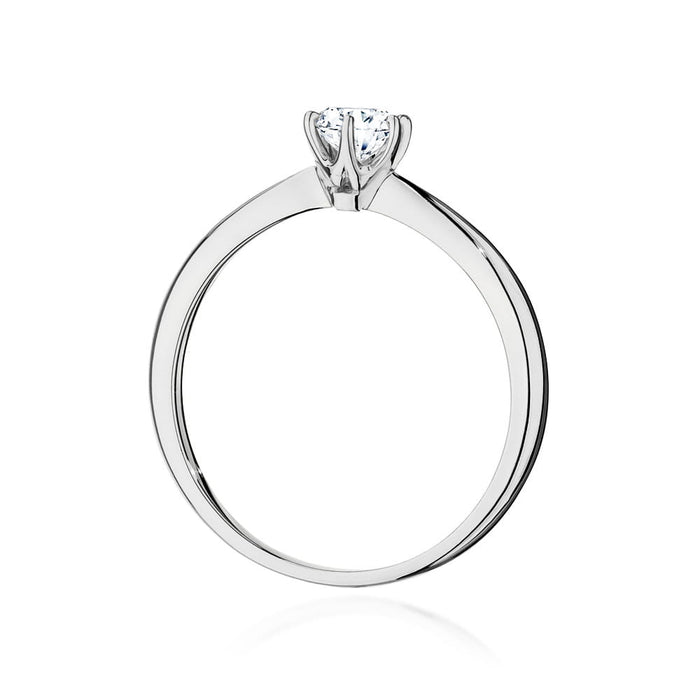 Inel Aur 14K W553 Diamant Cultivat 0.50ct