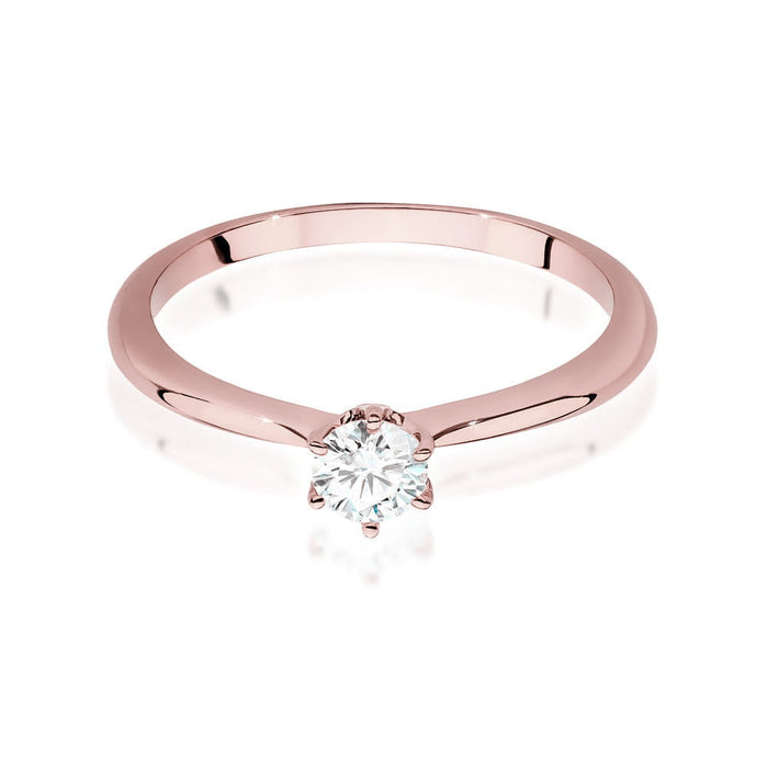 Inel Aur 14K W0553 Diamant 0.40ct