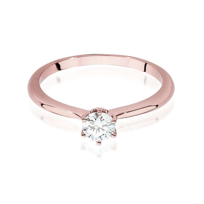 Inel Aur 14K W0553 Diamant 0.50ct