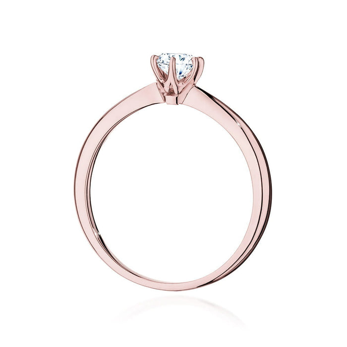 Inel Aur 14K W0553 Diamant 0.50ct