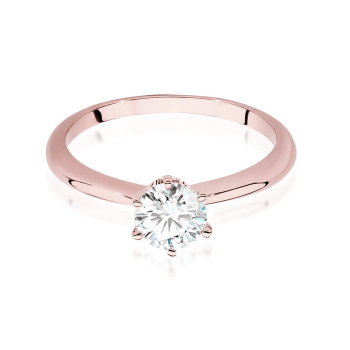 Inel Aur 14K cu Diamante de Laborator 0.70 ct