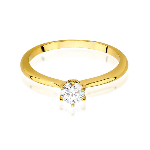 Inel Aur 14K W553 Diamant Cultivat 0.50ct