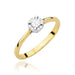 Inel Aur 14K cu Diamante Naturale Naturale 0.14 ct