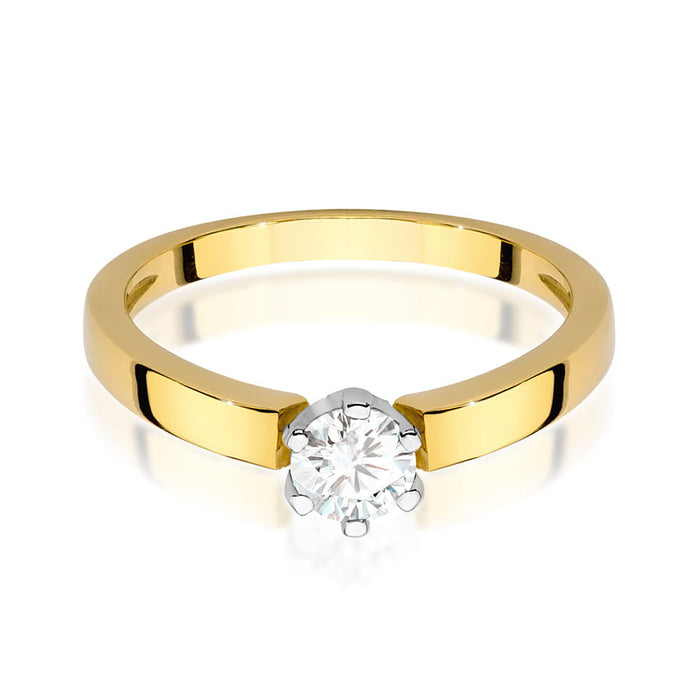 Inel Aur 14K W0562 Diamant Laborator 0.25ct