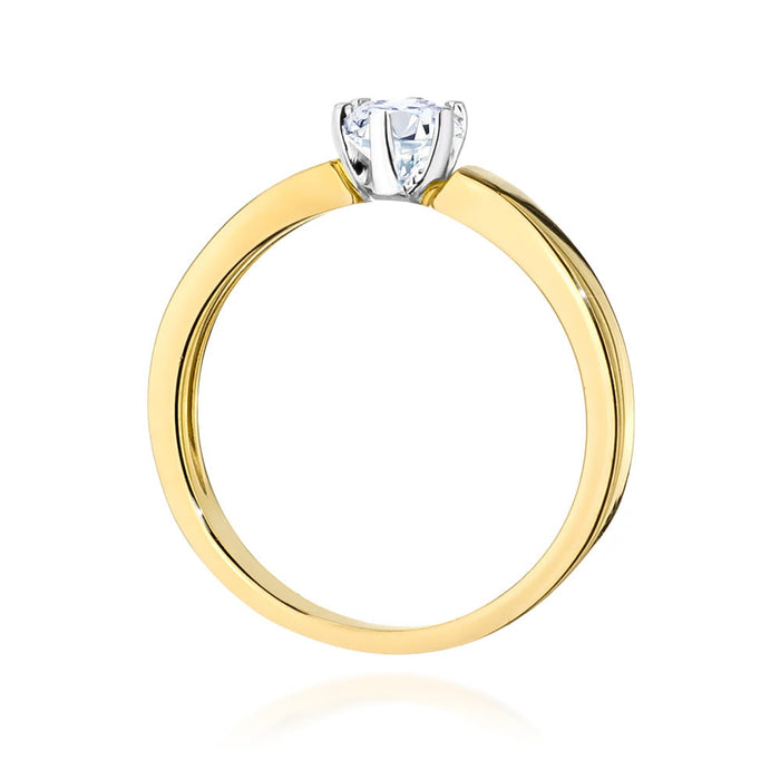 Inel Aur 14K W0562 Diamant Laborator 0.25ct