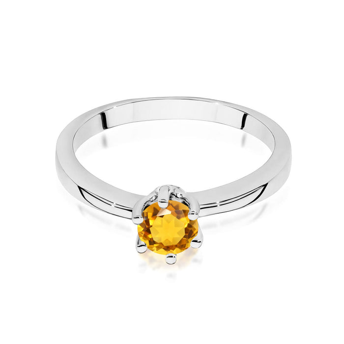 Inel Aur 14K W0563 Citrin 0,50ct