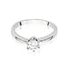 Inel Aur 14K W563 Diamant Cultivat 0.40ct