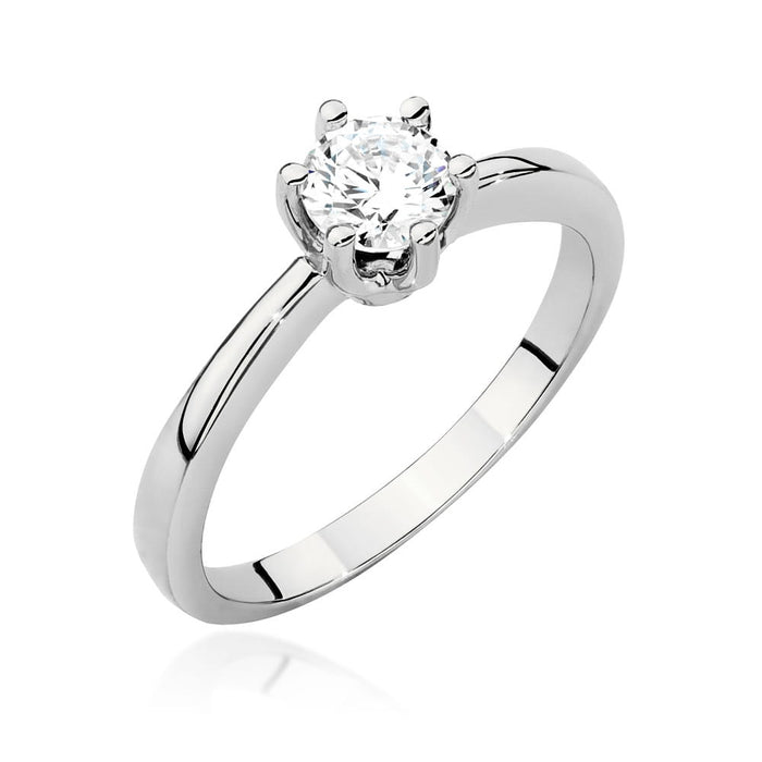 Inel Aur 14K W563 Diamant Cultivat 0.50ct