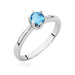 Inel Aur 14K W0563 Topaz Swiss 0,50ct