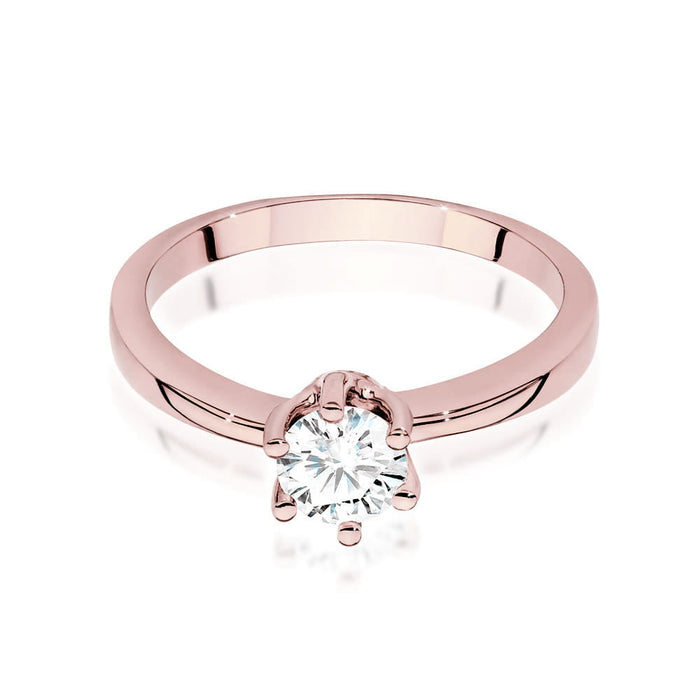 Inel Aur 14K W0563 Diamant 0.50ct