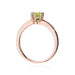 Inel Aur 14K W0563 Peridot 0,60ct