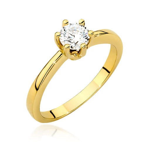 Inel Aur 14K W0563 Diamant 0.50ct