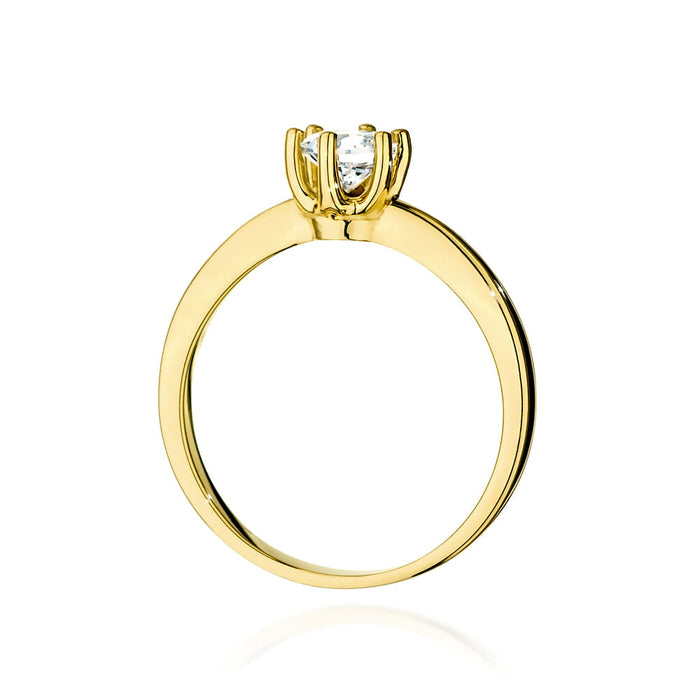 Inel Aur 14K W0563 Diamant 0.50ct