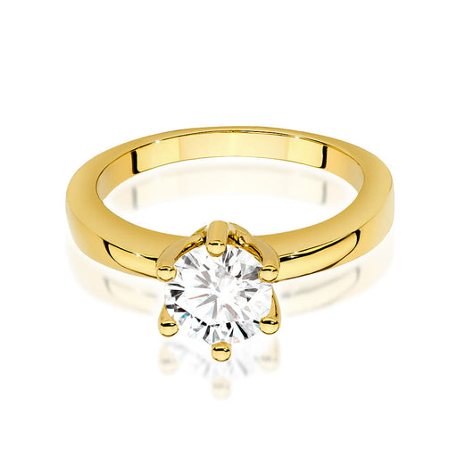 Inel Aur 14K W563 Diamant Cultivat 1.00ct