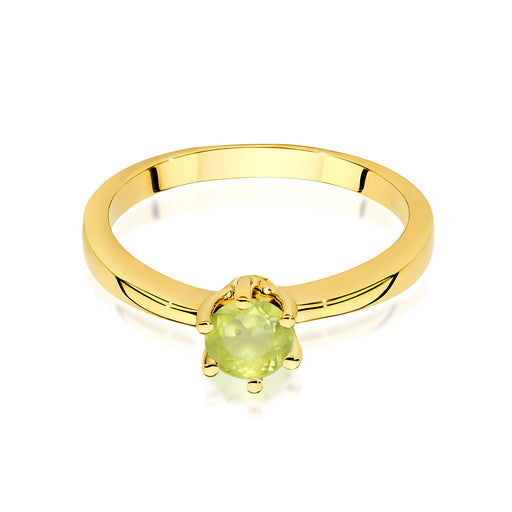 Inel Aur 14K W0563 Peridot 0,60ct