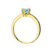 Inel Aur 14K W0563 Topaz Swiss 0,50ct