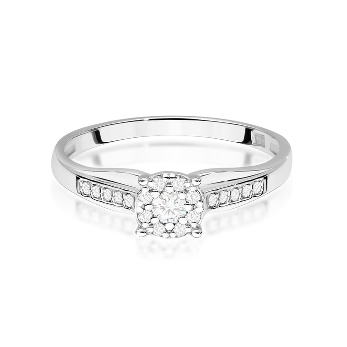 Inel Aur 14K cu Diamante Naturale 0.20 ct
