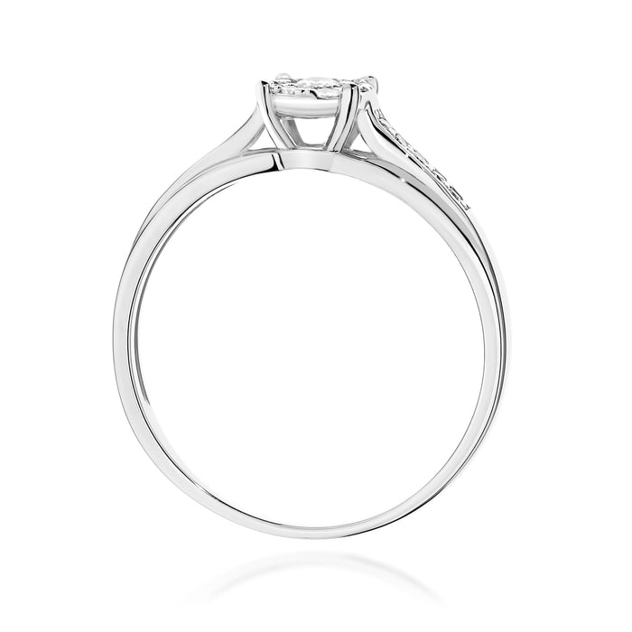 Inel Aur 14K cu Diamante Naturale Naturale 0.20 ct
