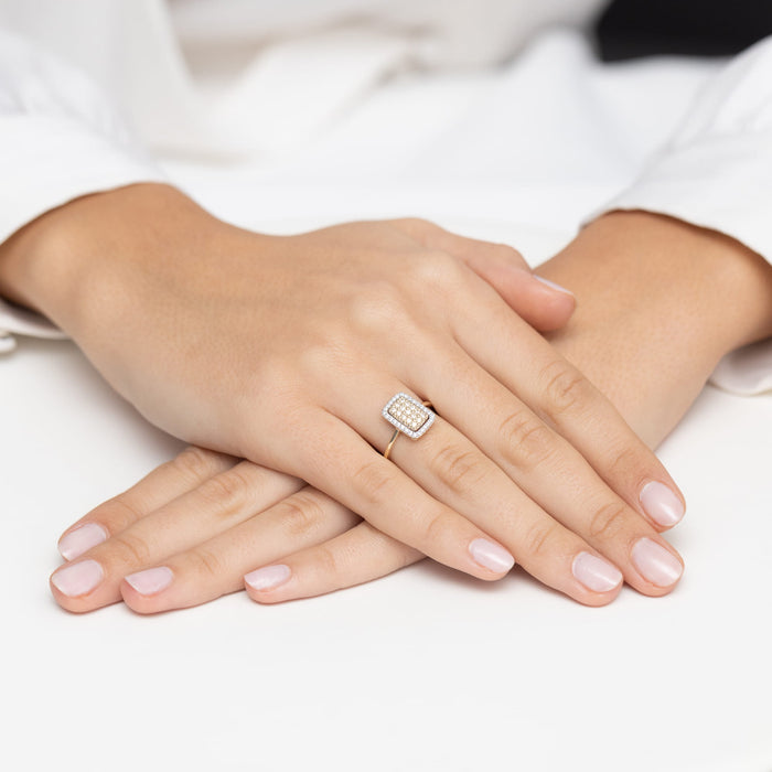 Inel Aur 14K cu Diamante Naturale Naturale 0.30 ct