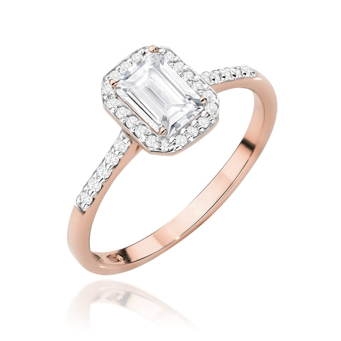 Inel Aur 14K W0575 Diamant 0,60ct