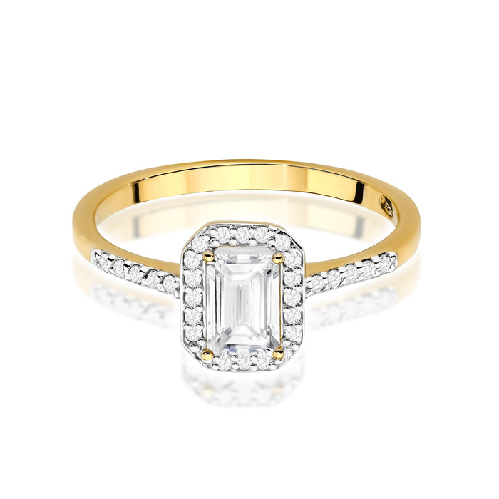 Inel Aur 14K W0575 Diamant 0,60ct