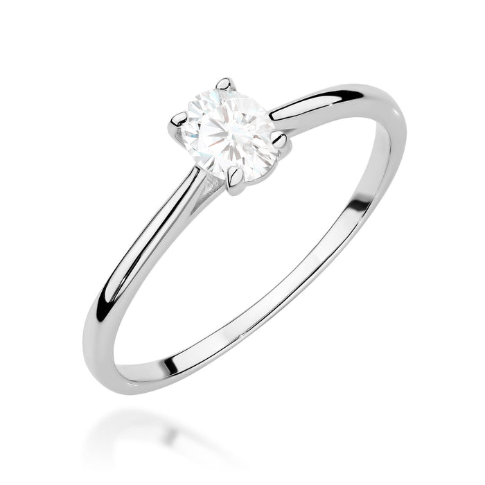 Inel Aur 14K cu Diamante Naturale Naturale 0.30 ct