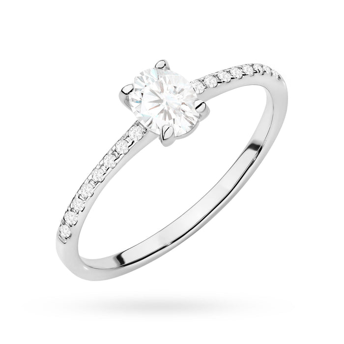 Inel Aur 14K cu Diamante Naturale Naturale 0.38 ct